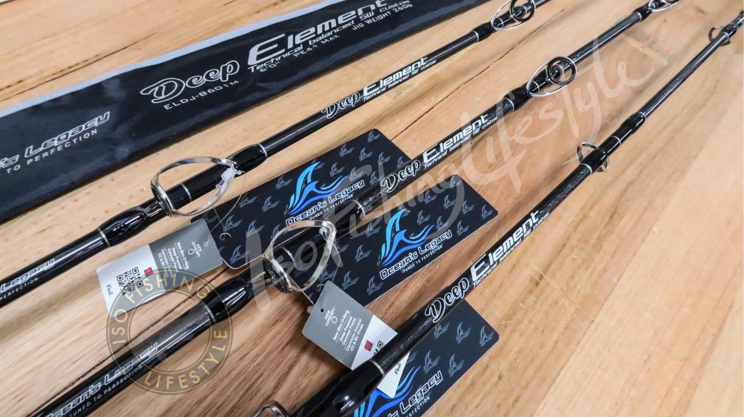 OCEANS LEGACY Deep Element Jigging Rod 4 OCEANS LEGACY Deep Element Jigging Rod - Afbeelding 2