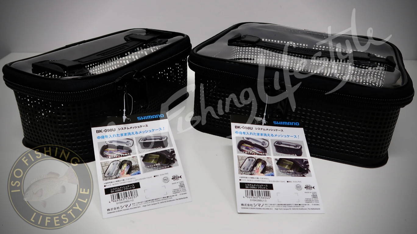 Shimano 2021 System Mesh Case BK-098U Black 3 Shimano 2021 System Mesh Case BK-098U Black