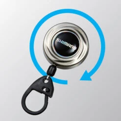 Shimano Premium Stainless Steel Pin On Reel PI-311R -Visuitrusting Winkel 56110 feature1