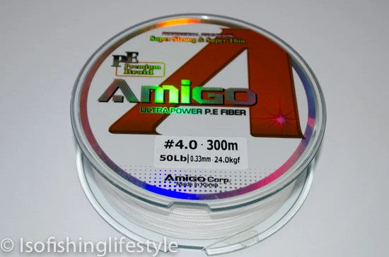 Delux Amigo Super PE Braid 300m Spool 8 Delux Amigo Super PE Braid 300m Spool - Afbeelding 6