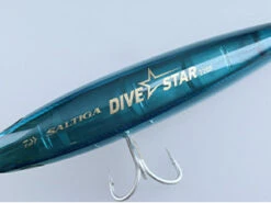 Daiwa Saltiga Dive Star 220F Stickbait -Visuitrusting Winkel Divestar shape 1