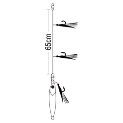 Hayabusa Jigging Sabiki EX450 -Visuitrusting Winkel EX450