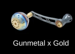 Livre Power Handle 70-75 (Daiwa Compatible) -Visuitrusting Winkel Gunmetal x Gold 403a75aa b72d 45ad 8261 54ef2ed49cd8
