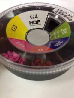 HDF Multi Colour Rubber Coated Splitshots HA-709 -Visuitrusting Winkel HDF Rubber Coated splitshot 5