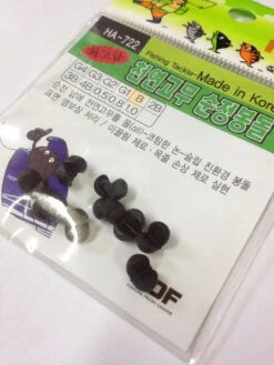 HDF Rubber Coated Splitshots HA-721 -Visuitrusting Winkel HDF Rubber splitshot 3