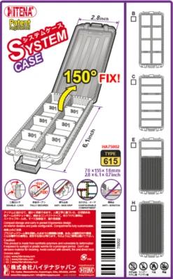 Hitena System Case 615 HA75002