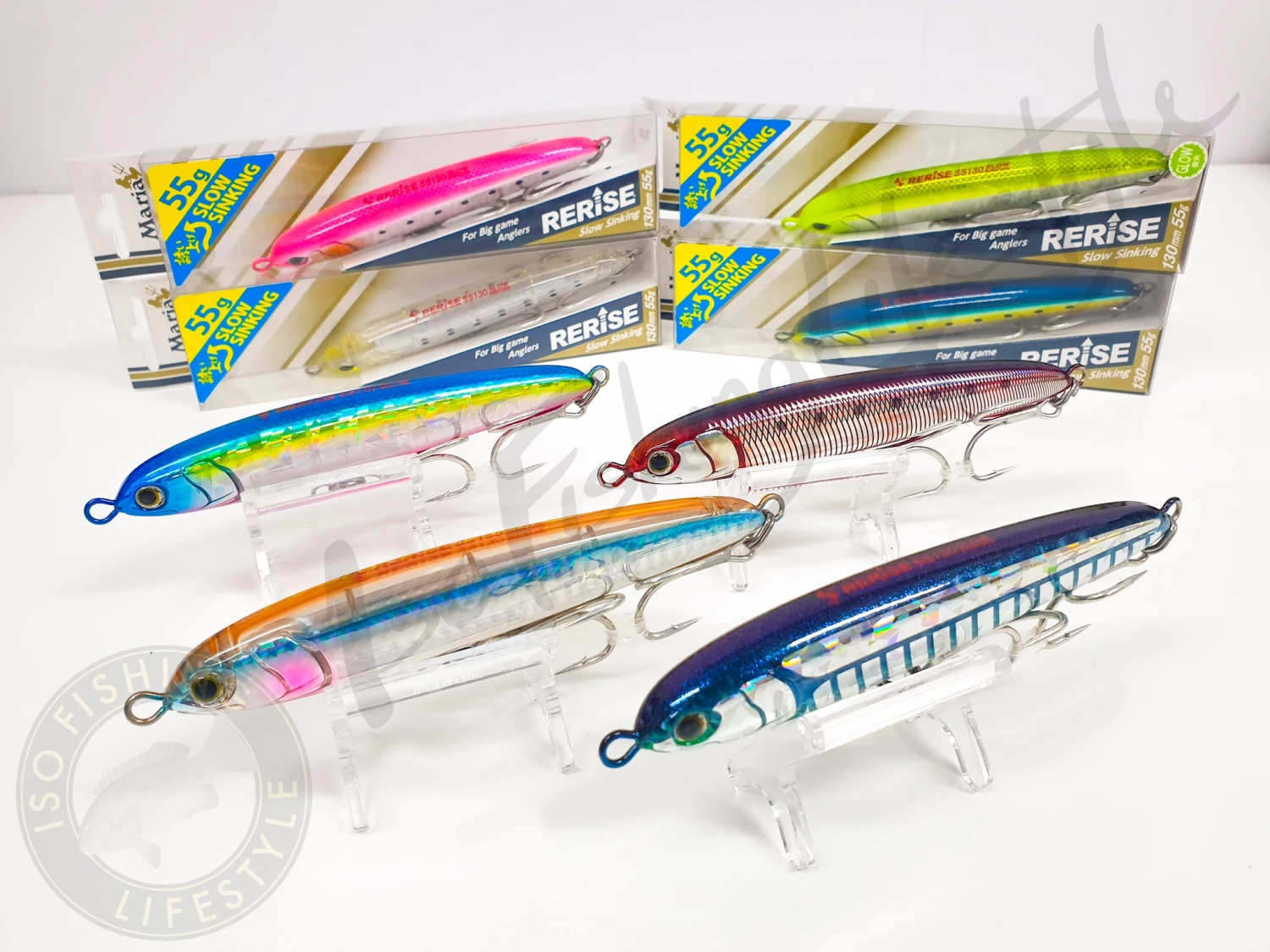 2019 Maria Rerise Slow Sink 130mm 55g 3 2019 Maria Rerise Slow Sink 130mm 55g