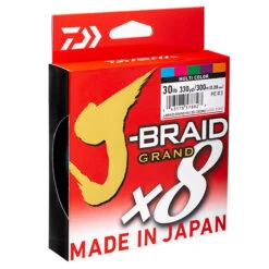 Daiwa J Grand X8 Braid Line PE 300m Multi Color