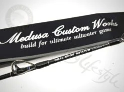 2021 MC Works Dual Edge 631LR/B White/Blue (Jigging Rod)