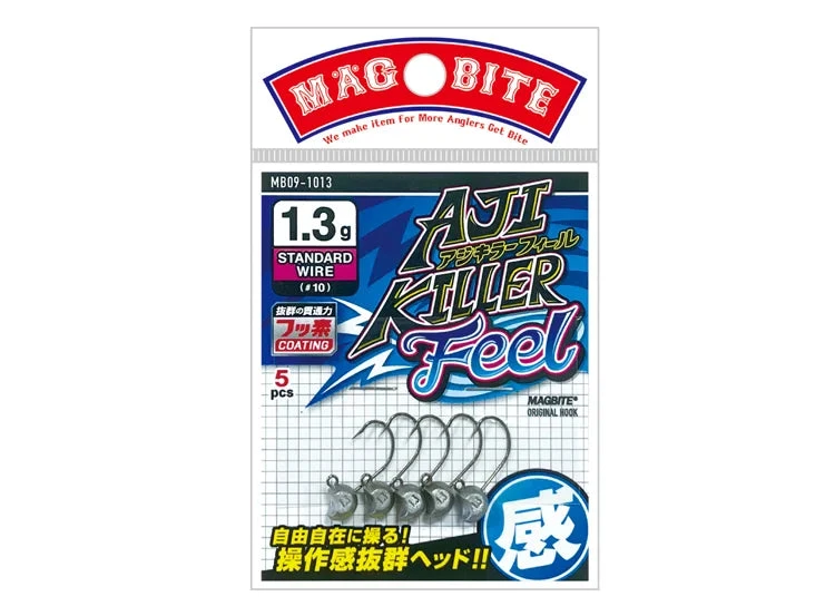 Magbite Aji Killer Feel Jighead - MB09 3 Magbite Aji Killer Feel Jighead - MB09