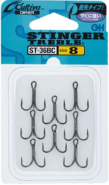 Owner Cultiva Stinger Treble Hook ST-36BC 3 Owner Cultiva Stinger Treble Hook ST-36BC
