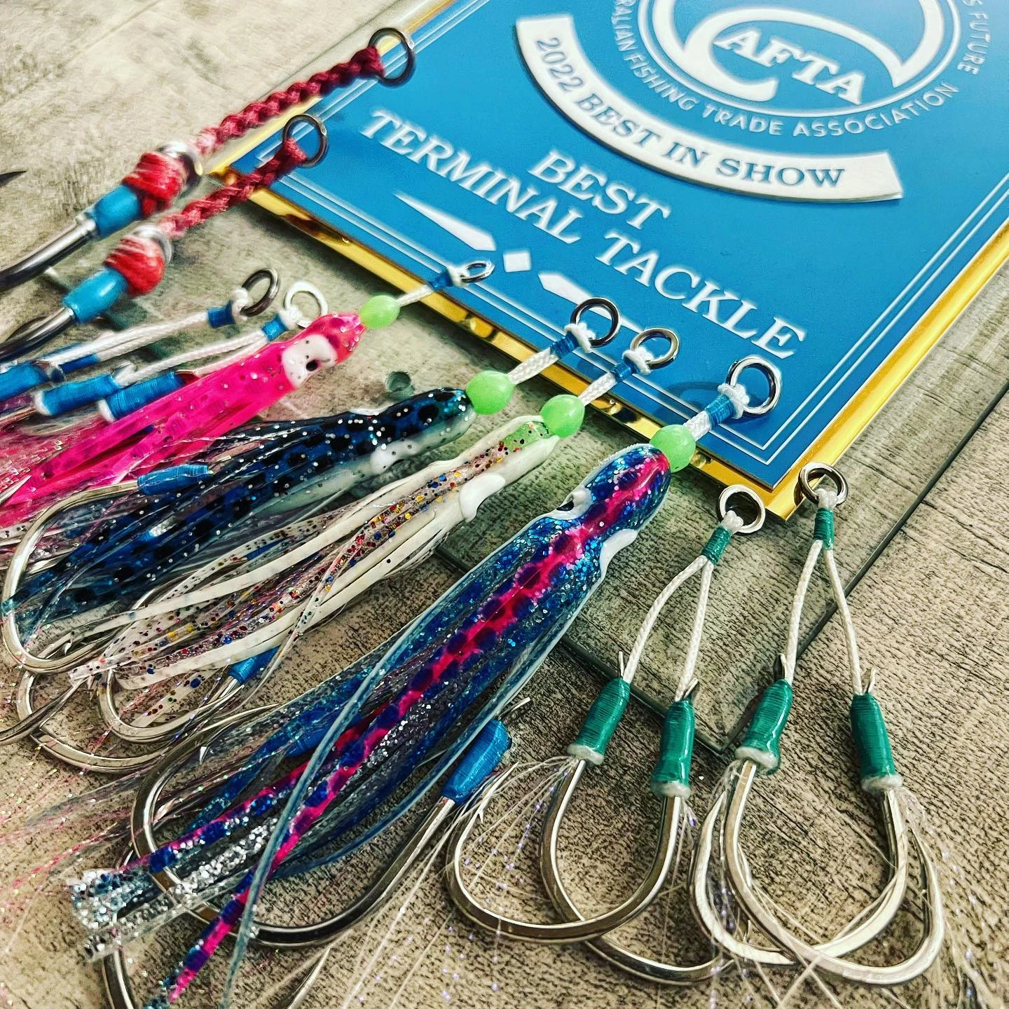 Ocean’s Legacy Tako Bait Twin Assist Stinger Hook 6 Ocean’s Legacy Tako Bait Twin Assist Stinger Hook - Afbeelding 4