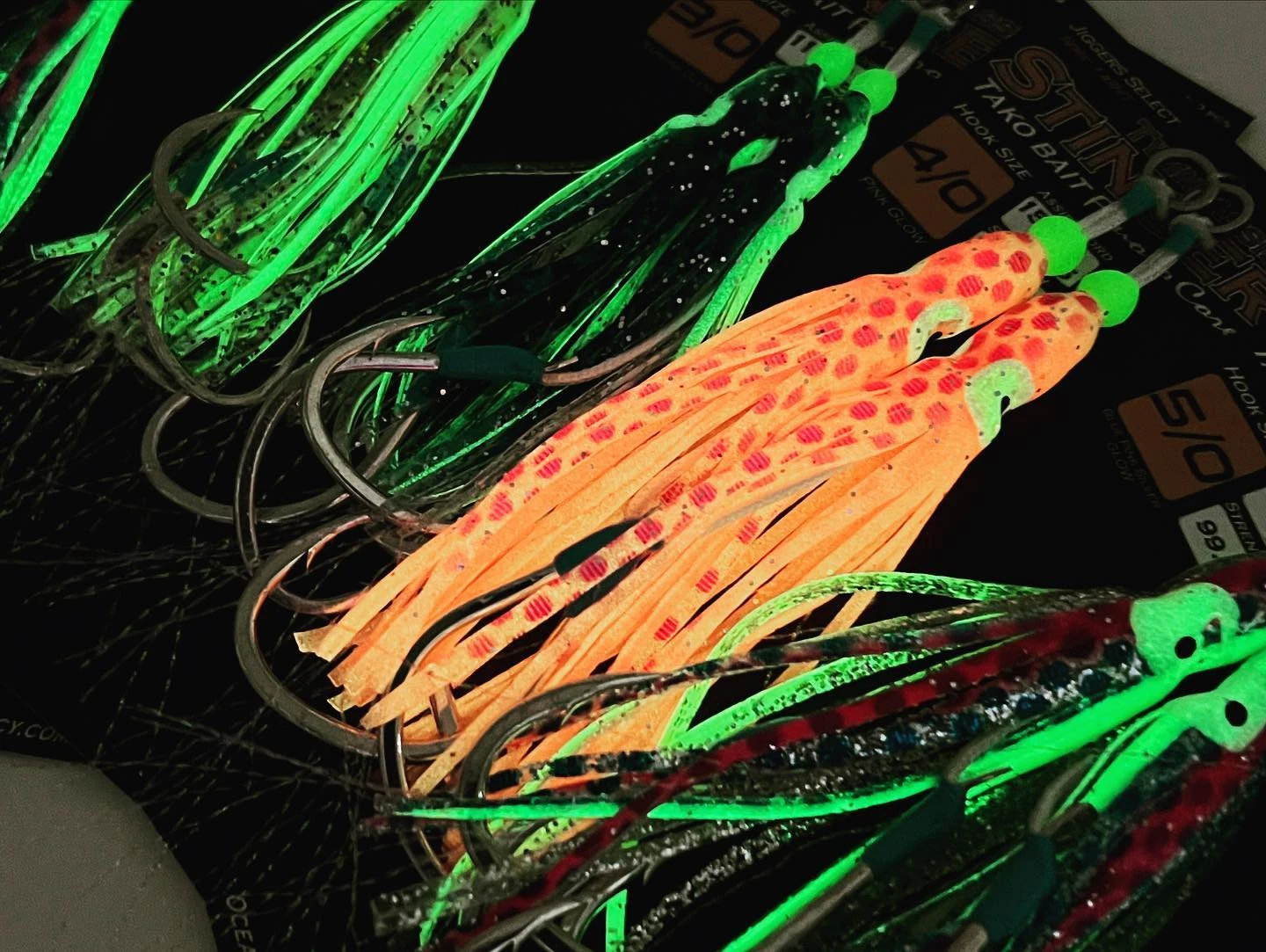 Ocean’s Legacy Tako Bait Twin Assist Stinger Hook 5 Ocean’s Legacy Tako Bait Twin Assist Stinger Hook - Afbeelding 3