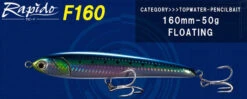 Maria Rapido 160mm 50g Floating Stickbait -Visuitrusting Winkel Rapido F160 ima1