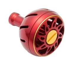 SLP WORKS ALUMINUM ROUND KNOB M -Visuitrusting Winkel SLPWORKSALUMINUMROUNDKNOBMRed