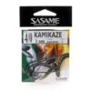 Sasame Kamikaze Black Carbon Hooks F-888/388 - Black Nickel 2 Sasame Kamikaze Black Carbon Hooks F-888/388 - Black Nickel -Visuitrusting Winkel SasameKamikaze1