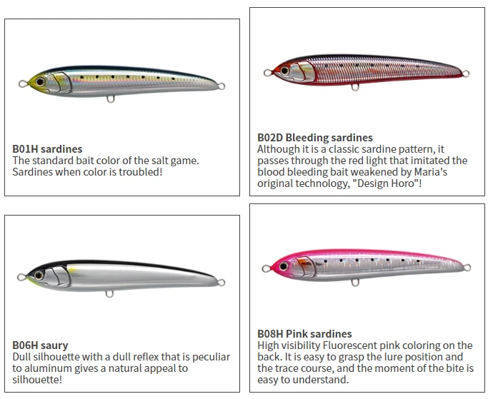 Maria Rapido 190mm 65g Floating Stickbait 6 Maria Rapido 190mm 65g Floating Stickbait - Afbeelding 4