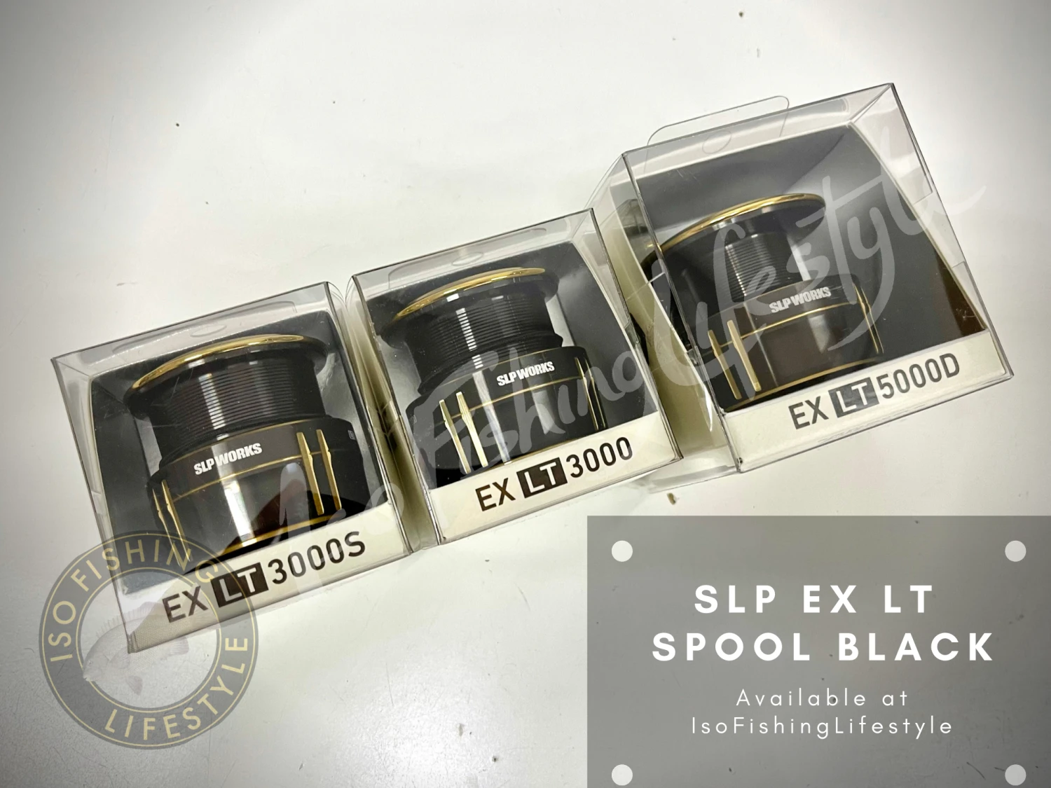 SLP Works EX LT Black Spool 4 SLP Works EX LT Black Spool - Afbeelding 2