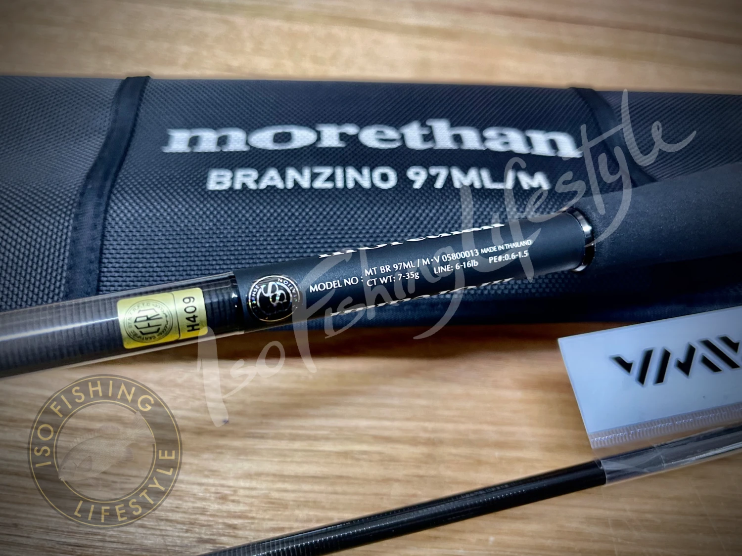 DAIWA 2019 Morethan Branzino 97ML/M 4 DAIWA 2019 Morethan Branzino 97ML/M - Afbeelding 2