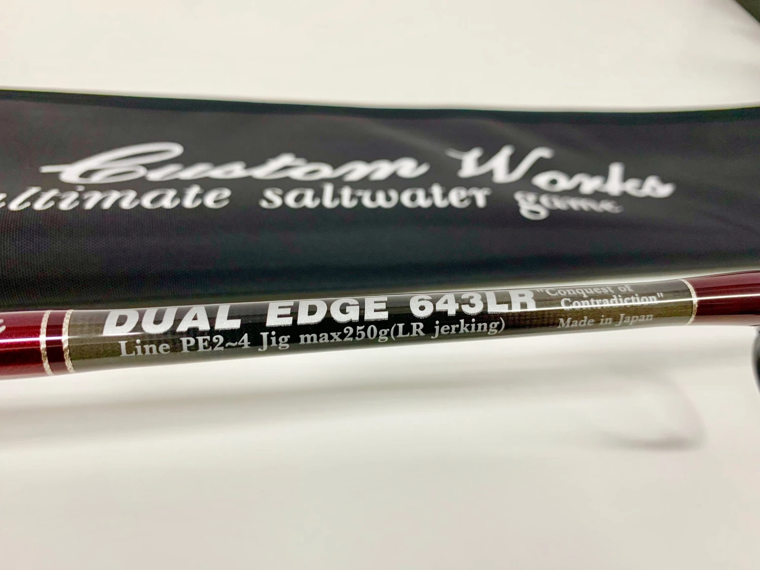 MC Works Dual Edge 643LR (Maroon) 4 MC Works Dual Edge 643LR (Maroon) - Afbeelding 2