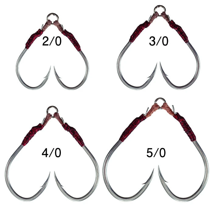 Gamakatsu P-FLEX MH BLUE TWIN Assist Hook 42718 4 Gamakatsu P-FLEX MH BLUE TWIN Assist Hook 42718 - Afbeelding 2