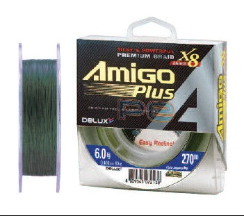 Delux Amigo Plus PE Braid Line 300m 3 Delux Amigo Plus PE Braid Line 300m